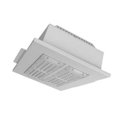 Efficient heat dissipation Gas Station LED Canopy Light 100W 150W 200W with High Lumen Output 140lm/W