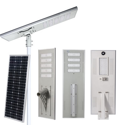 Integrated Solar Powered Street Light Outdoor Solar Parking Lot Light Warm White
