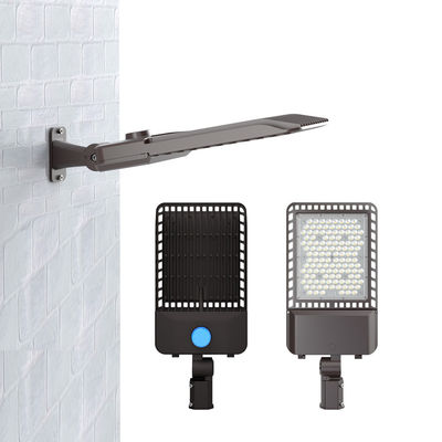 Die-cast Aluminum Alloy LED Street Lights IP66 Waterproof Protection IK08 with Optional CCT