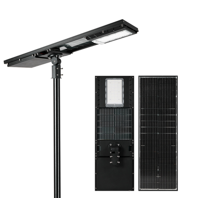 Aluminum All in One Solar Led Street Light Microwave Sensor in Smart Cities