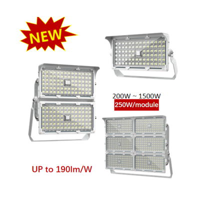 High Lumen LED Flood Light for Soccer Grounds with Smart Chip Technology 